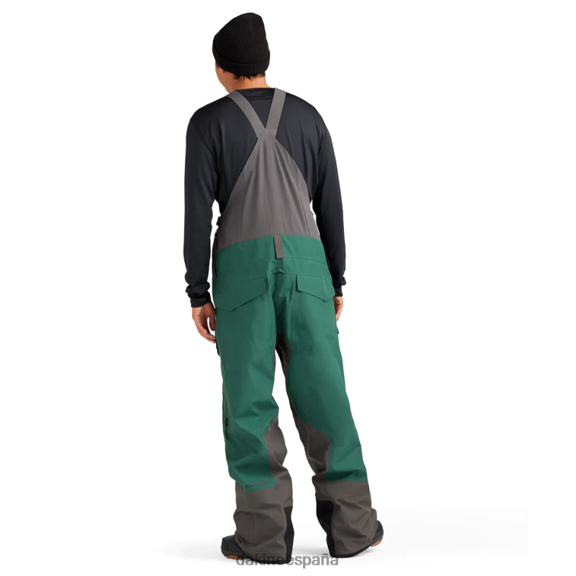 babero fogonero gore-tex 3l abeto verde Dakine hombres ropa 2VTF0X9 - Image 2