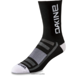 calcetín singletrack blanco negro Dakine hombres accesorio 2VTF0X593