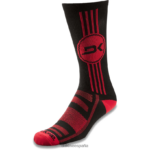 calcetín singletrack negro/rojo Dakine hombres accesorio 2VTF0X592