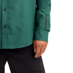 camisa de franela cargador abeto verde Dakine hombres ropa 2VTF0X58 - Image 5