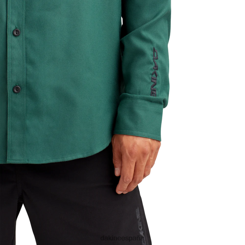 camisa de franela cargador abeto verde Dakine hombres ropa 2VTF0X58 - Image 5