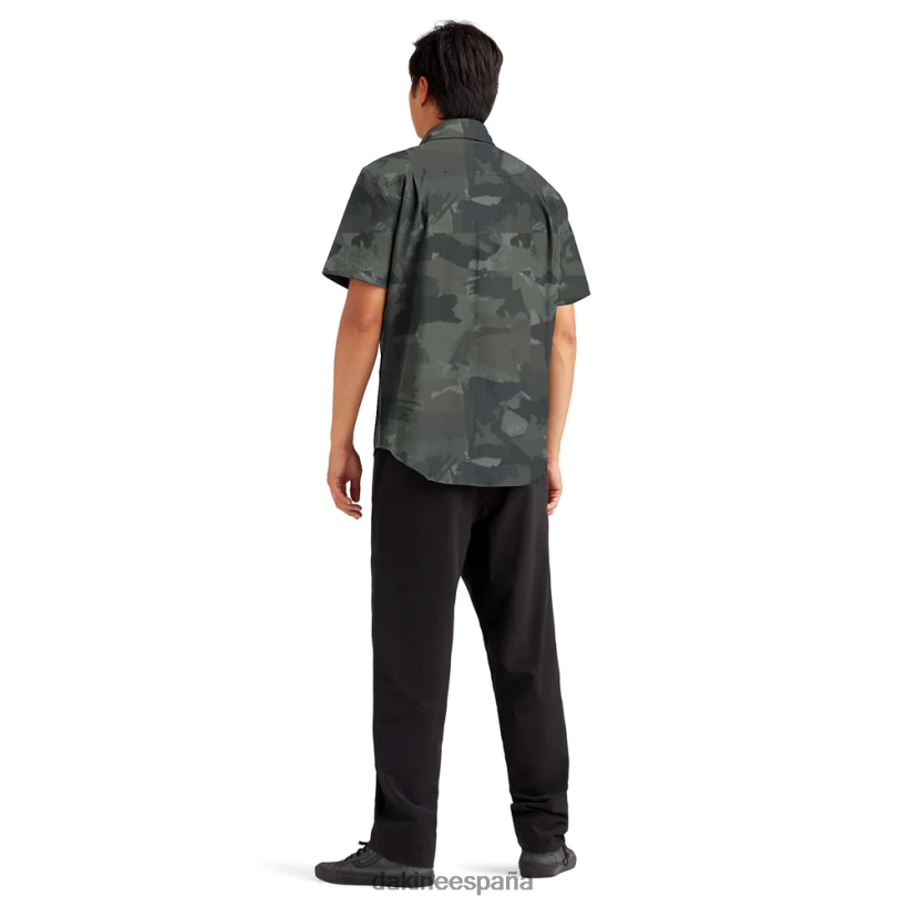 camisa de manga corta con botones de sotavento camuflaje ápice Dakine hombres ropa 2VTF0X64 - Image 4
