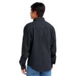 camisa de manga larga con botones de sotavento negro Dakine hombres ropa 2VTF0X65 - Image 2