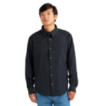 camisa de manga larga con botones de sotavento negro Dakine hombres ropa 2VTF0X65
