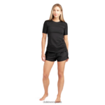 Camiseta de manga corta con ajuste ceñido HD negro Dakine mujer ropa 2VTF0X337 - Image 3