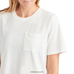 camiseta de manga corta con bolsillo pesado cruiser negro Dakine mujer ropa 2VTF0X356 - Image 8