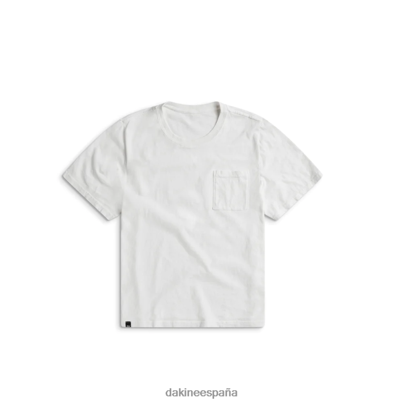 camiseta de manga corta con bolsillo pesado cruiser surfear blanco Dakine mujer ropa 2VTF0X357 - Image 5