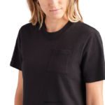 camiseta de manga corta con bolsillo pesado cruiser surfear blanco Dakine mujer ropa 2VTF0X357 - Image 6