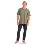 camiseta de manga corta con bolsillo pesado cruiser turba verde Dakine hombres ropa 2VTF0X199 - Image 3