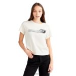 camiseta de manga corta con rieles apilados surfear blanco Dakine mujer ropa 2VTF0X341 - Image 2