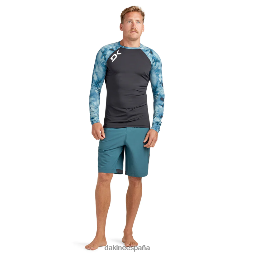 Camiseta de manga larga con ajuste ceñido HD impresión índigo Dakine hombres ropa 2VTF0X228 - Image 3