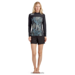 Camiseta de manga larga con ajuste ceñido HD nahele imprimir Dakine unisexo ropa 2VTF0X344 - Image 4