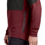 camiseta de manga larga del lado oscuro aterrizaje granate Dakine hombres ropa 2VTF0X158 - Image 6