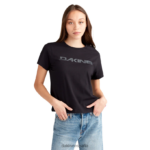 camiseta manga corta da rail negro Dakine mujer ropa 2VTF0X298