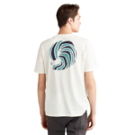 camiseta manga corta glide life surfear blanco Dakine hombres ropa 2VTF0X208 - Image 2