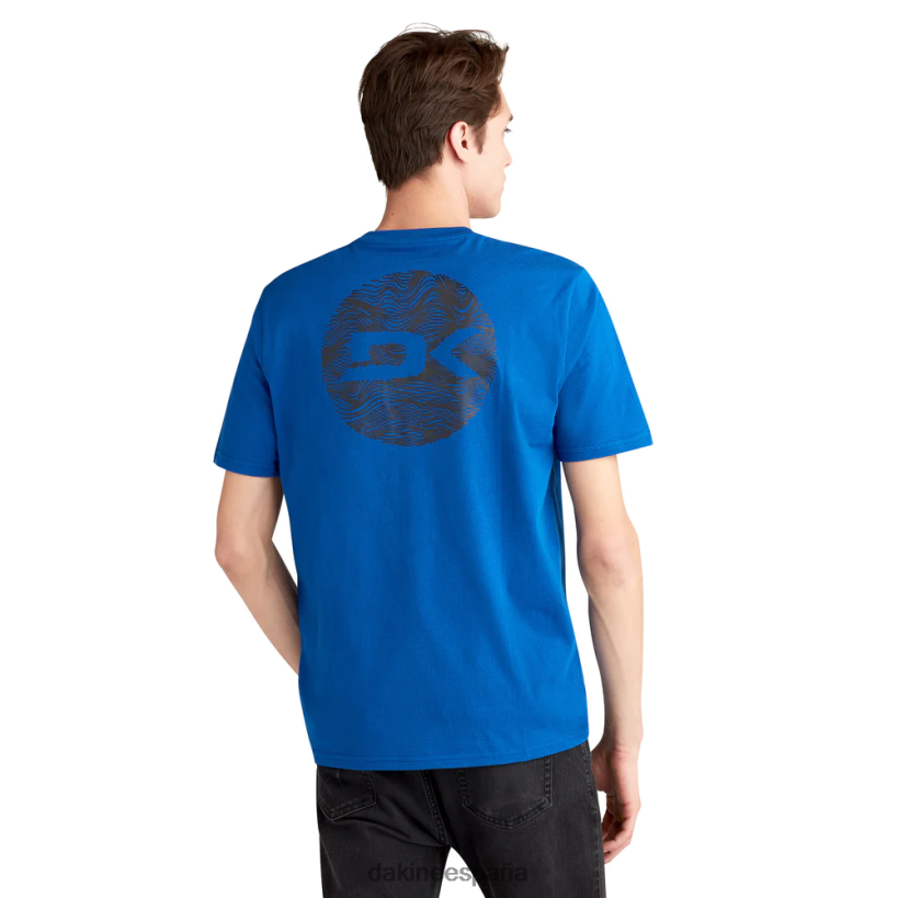 camiseta manga corta ondas globales Azul ultramarino Dakine hombres ropa 2VTF0X213 - Image 2