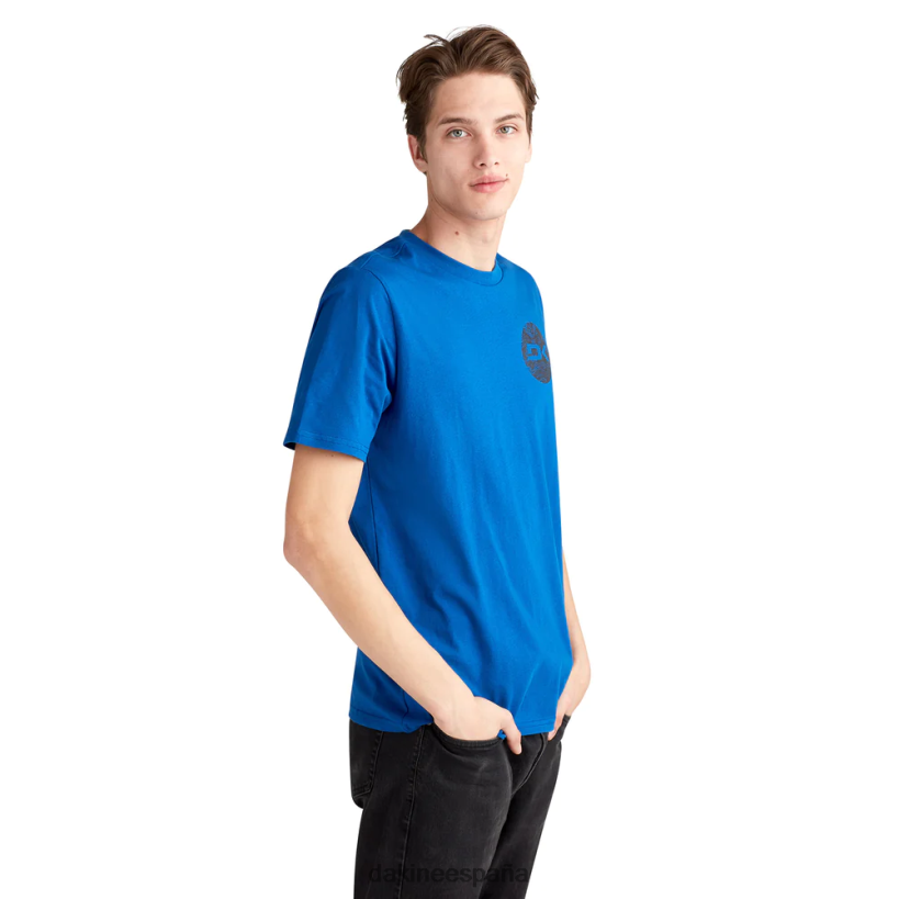 camiseta manga corta ondas globales Azul ultramarino Dakine hombres ropa 2VTF0X213 - Image 3