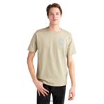 camiseta manga corta ondas globales tierra caqui Dakine hombres ropa 2VTF0X214