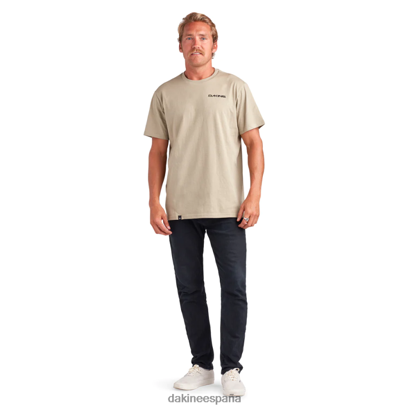 camiseta manga corta pollard tierra caqui Dakine hombres ropa 2VTF0X196 - Image 2