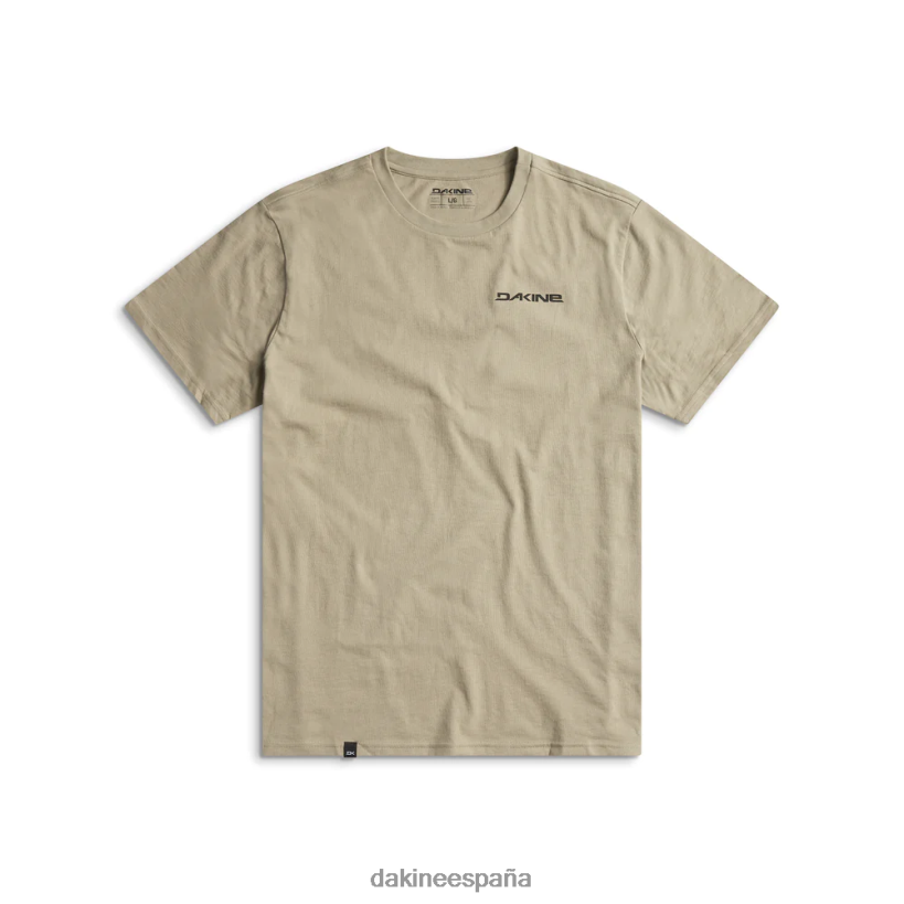 camiseta manga corta pollard tierra caqui Dakine hombres ropa 2VTF0X196 - Image 5