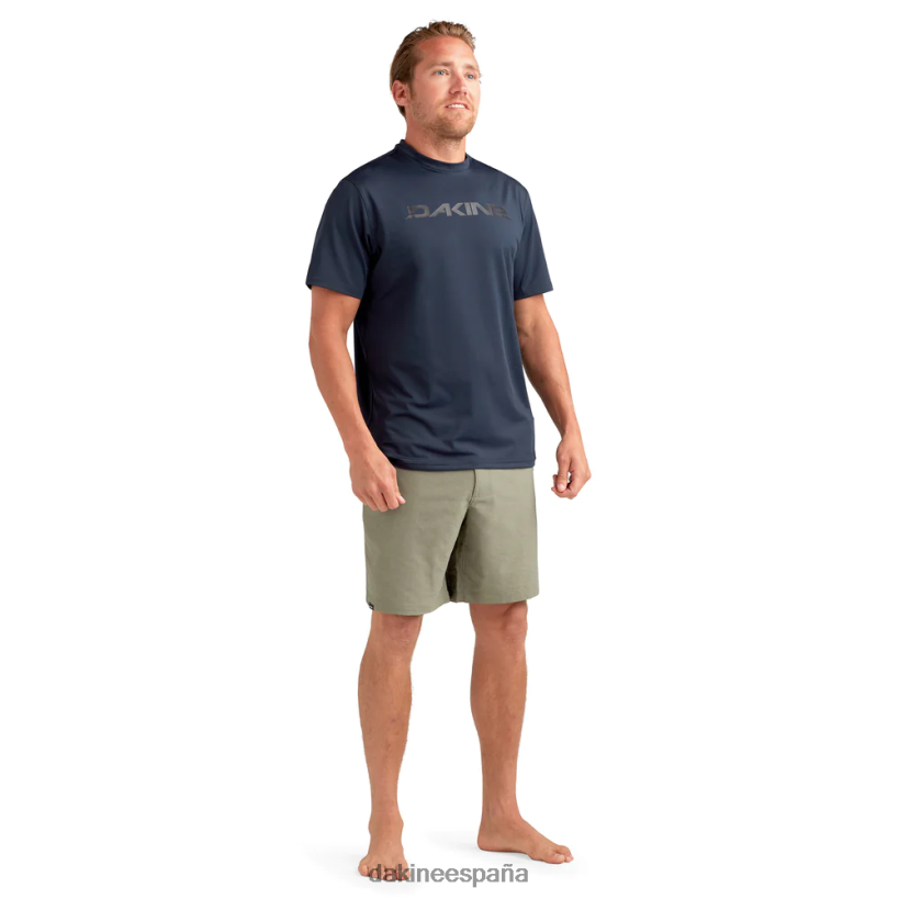 Camiseta Rashguard de manga corta y corte holgado Roots tinta Dakine hombres ropa 2VTF0X237 - Image 2