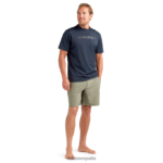 Camiseta Rashguard de manga corta y corte holgado Roots tinta Dakine hombres ropa 2VTF0X237