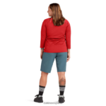 camiseta sinclinal 3/4 rojo rasgando Dakine mujer ropa 2VTF0X309 - Image 4