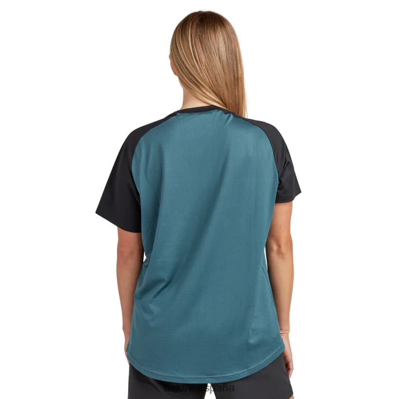 camiseta sinclinal manga corta azul galáctico Dakine mujer ropa 2VTF0X279 - Image 2