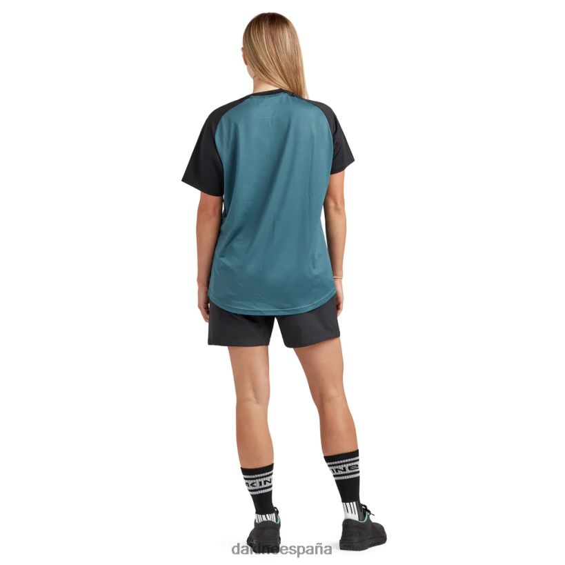 camiseta sinclinal manga corta azul galáctico Dakine mujer ropa 2VTF0X279 - Image 4