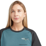 camiseta sinclinal manga corta azul galáctico Dakine mujer ropa 2VTF0X279 - Image 5