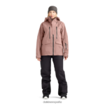 chaqueta sender stretch 3l cuenco de polvo rosa Dakine unisexo ropa 2VTF0X349 - Image 9