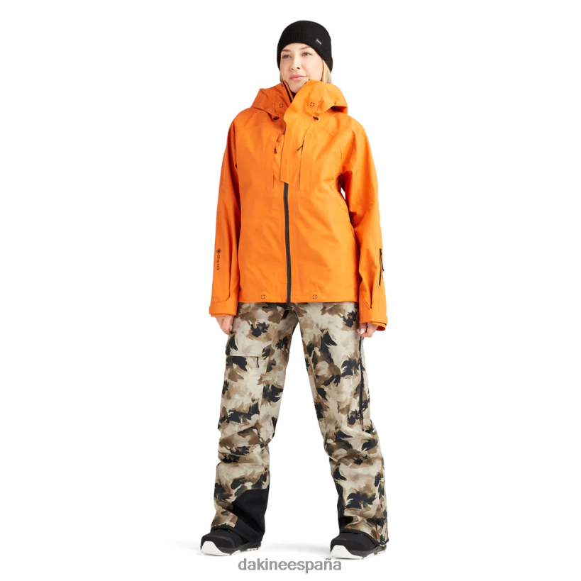 chaqueta stoker gore-tex 3l naranja oxidada Dakine unisexo ropa 2VTF0X274 - Image 4
