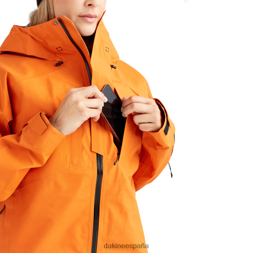 chaqueta stoker gore-tex 3l naranja oxidada Dakine unisexo ropa 2VTF0X274 - Image 7