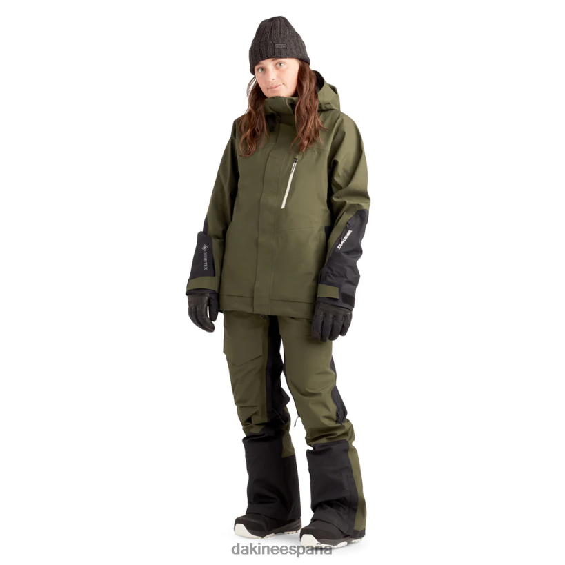 chaqueta stoker gore-tex 3l turba verde Dakine mujer ropa 2VTF0X275 - Image 2