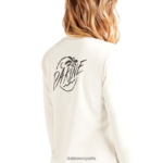 Equipo de lycra de manga larga y corte holgado Mission surfear blanco Dakine mujer ropa 2VTF0X334 - Image 2