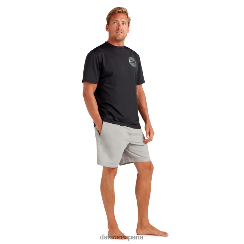 Equipo Rashguard de manga corta y corte holgado Mission negro/camuflaje ápice Dakine hombres ropa 2VTF0X247 - Image 3