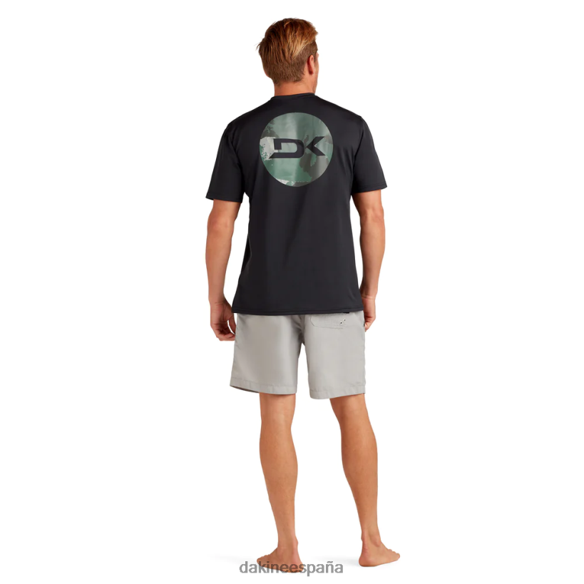 Equipo Rashguard de manga corta y corte holgado Mission negro/camuflaje ápice Dakine hombres ropa 2VTF0X247 - Image 4