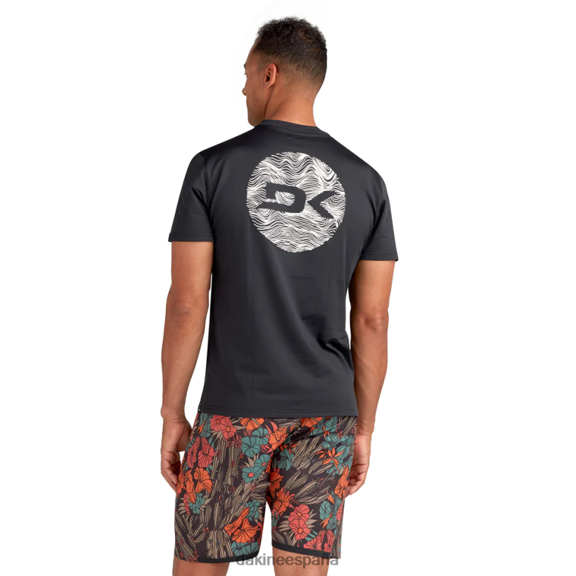Equipo Rashguard de manga corta y corte holgado Mission negro Dakine hombres ropa 2VTF0X246 - Image 2
