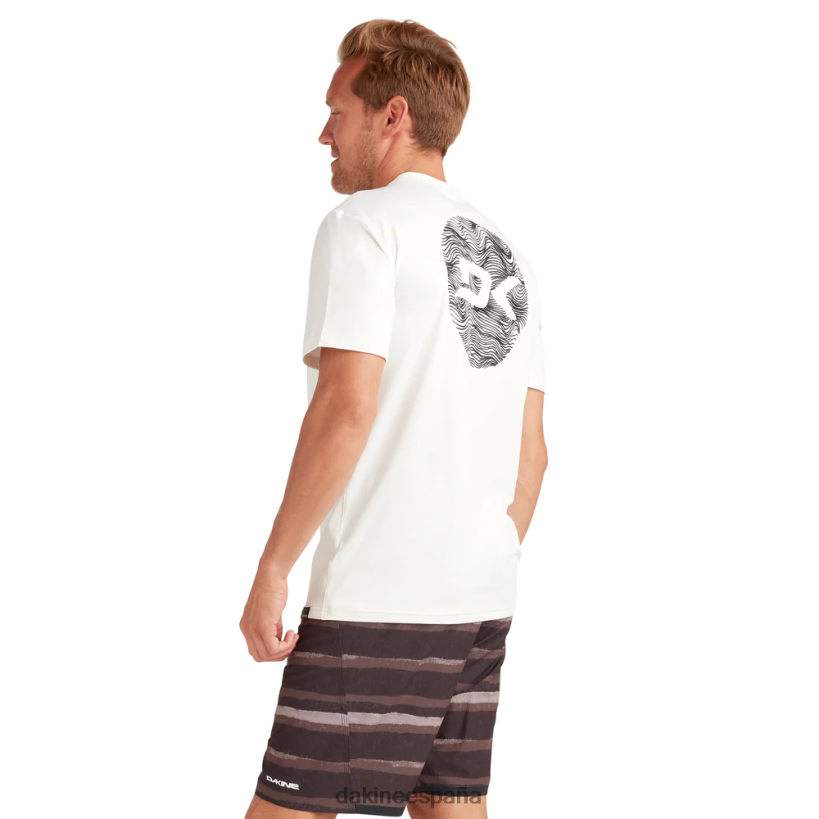 Equipo Rashguard de manga corta y corte holgado Mission surfear blanco Dakine hombres ropa 2VTF0X245 - Image 2