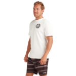 Equipo Rashguard de manga corta y corte holgado Mission surfear blanco Dakine hombres ropa 2VTF0X245
