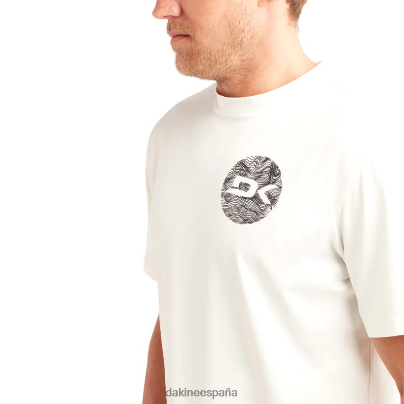 Equipo Rashguard de manga corta y corte holgado Mission surfear blanco Dakine hombres ropa 2VTF0X245 - Image 4