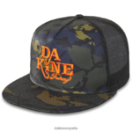 gorra trucker con visera plana offshore camuflaje en cascada Dakine hombres accesorio 2VTF0X452