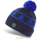 gorro jack pine de merino con pompón cielo nocturno/azul profundo Dakine unisexo accesorio 2VTF0X441
