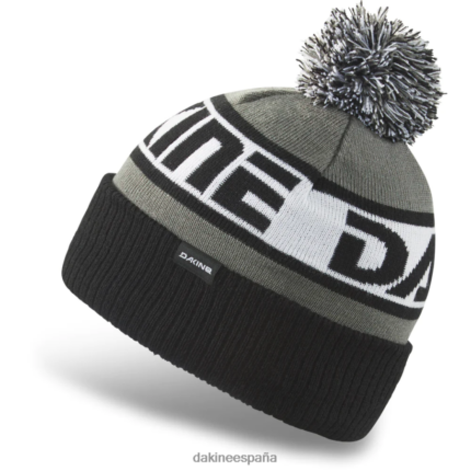gorro jackson con pompón negro/logotipo dk/griffin Dakine unisexo accesorio 2VTF0X405