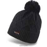 gorro mia con pompón negro Dakine unisexo accesorio 2VTF0X427