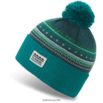 gorro shelby con pompón lago profundo/verde azulado brillante Dakine unisexo accesorio 2VTF0X449