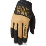 guante de bicicleta sinclinal negro/bronceado Dakine hombres accesorio 2VTF0X605