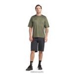maillot ciclista de manga corta sinclinal canopy verde Dakine hombres ropa 2VTF0X132 - Image 3