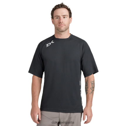 maillot ciclista manga corta thrillium negro/blanco dk Dakine hombres ropa 2VTF0X163