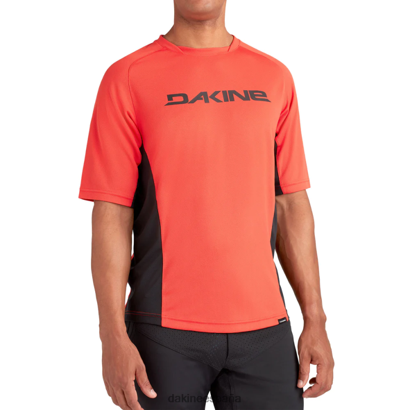 maillot ciclista manga corta thrillium remitente rojo Dakine hombres ropa 2VTF0X169 - Image 3